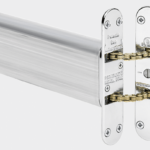 DOOR CLOSER CONCEALED PERKOMATIC POLISHED BRASS PLATES – R85