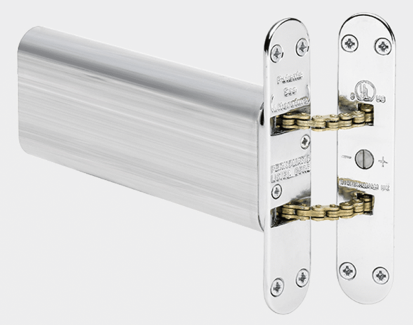 DOOR CLOSER CONCEALED PERKOMATIC POLISHED BRASS PLATES – R85