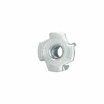 SISO TEE NUT STEEL M6x11mm WITH 4 PRONGS Art.12.11.015 - Image 2