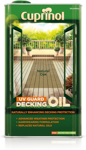 CX UV GUARD DECKING OIL CUPRINOL NATURAL