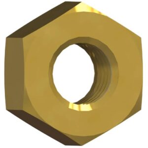 PCS REISSER HEXAGON BRASS NUT DIN934