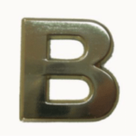 ALUMINIUM GOLD SELF-ADHESIVE LETTERS