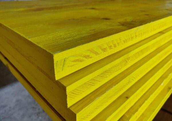 PC 27 X 500MM X 2MT SHUTTERING 3PLY YELLOW BOARD