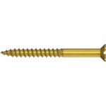 PCS REISSER COUNTERSUNK HEAD BRASS WOOD SCREW DIN97 SLOTTED