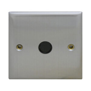Flex Outlet 20Amp Brushed Stainless Steel
