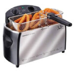 Jata 2.5L Stainless Steel Electric Deep Fryer With Timer