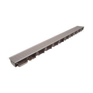 Gutter & Grating 100 x 1000 - 3cm Grey
