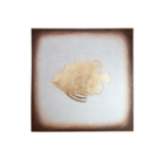 Gold Fish White Background Painting