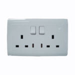 Twin Switch Socket KB12