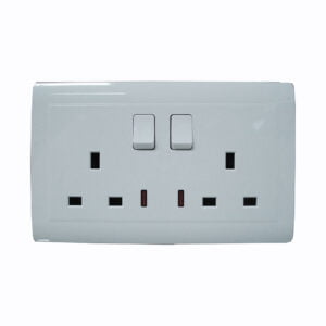 Twin Switch Socket KB12