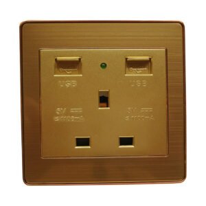 Single Socket w/USB KV3