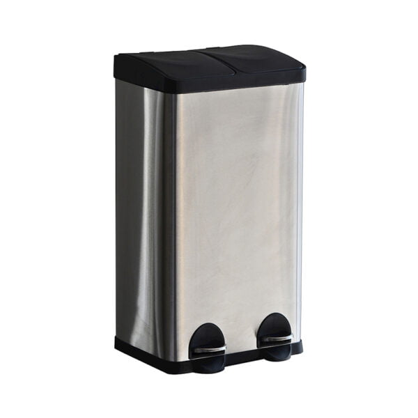 Recycling Waste Bin SS 60ltr