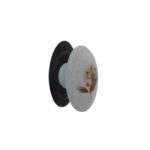 Gem PC.44 Furniture Knob 47mm Bronze and Fiore Autunnale Decorated Porcelain