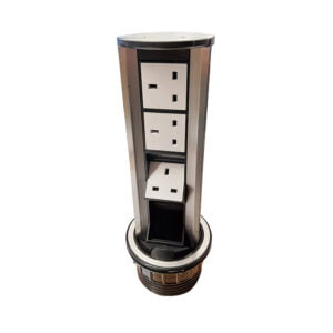 Push 3 Way Socket 13Amp