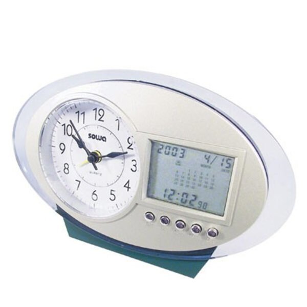 Sowa Oval Desk Alarm Clock