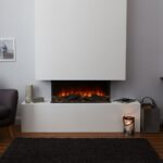 ELECTRIC FIREPLACE 87CM – 3 Sided