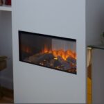 ELECTRIC FIREPLACE 87CM – 3 Sided - Image 2