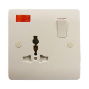 Single Switch Socket All Continents B1