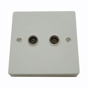 TV Socket Twin