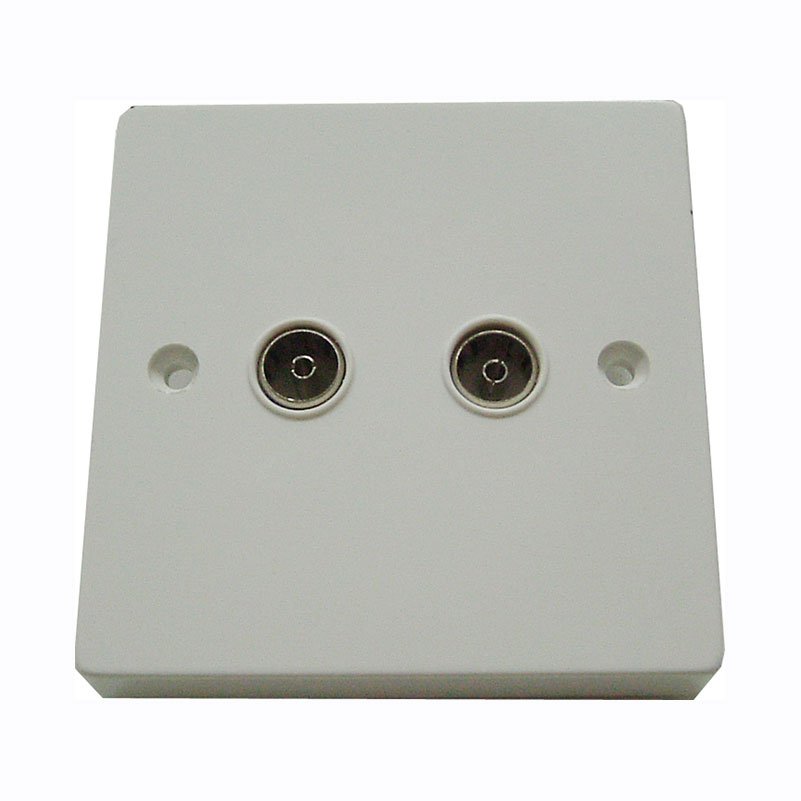 TV Socket Twin