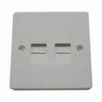 Telephone Socket 3x3 Twin