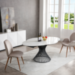 EXTENDABLE OVAL DINING TABLE VOILA