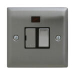 Water Heater Switch Brushed Stainless Steel