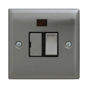 Water Heater Switch Brushed Stainless Steel