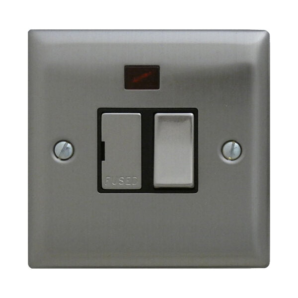 Water Heater Switch Brushed Stainless Steel