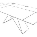 Westin 3  Ceramic Extendable Dining Table - Image 3