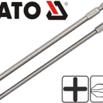 SCREWDRIVER BITS - PH1; PH2 L150MM YT-0489