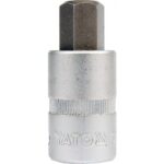 Socket bit 1/2'' hex 7 mm l 50 mm YT7726