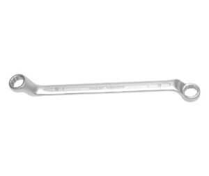 Bi-hexagonal ring spanner 14x15mm, satin finish YT-0215