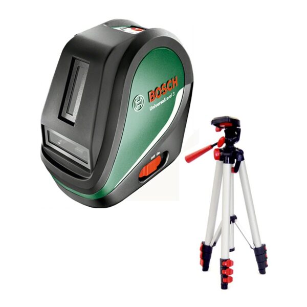 UniversalLevel 3 Cross Line Laser Set w/tripod