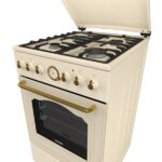 Gorenje Cooker Gas Hob Electric Oven Grill 50X60  Cream