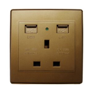 Single Socket w/USB KV5
