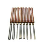 HSS Turning Chisel Wooden Boxed Set of 8 FAIWCTSET8B