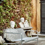 Steel garden sofa - Image 5