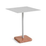 Square powder coated steel table
