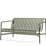 Steel garden sofa