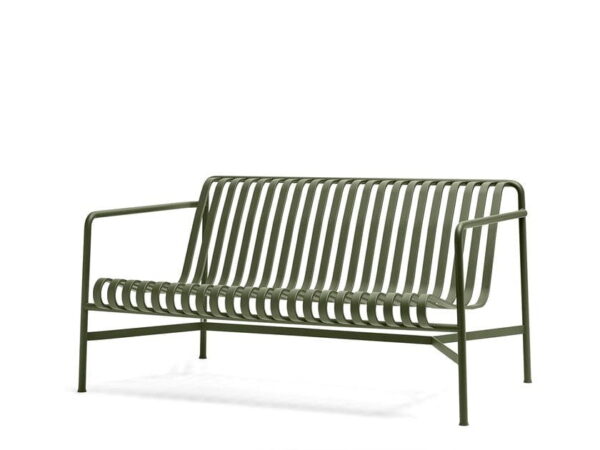 Steel garden sofa