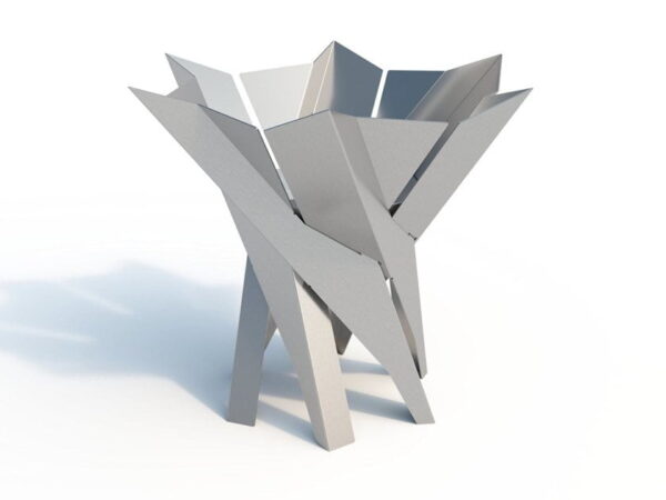 Stainless steel fire baskets