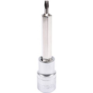 Socket bit torx 1/2" T25 L100MM-YT-04321