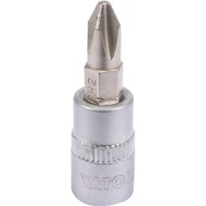 Socket Bit PH2 1/4" L37MM YT-04412