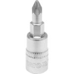 Socket Bit PZ1 1/4" L37MM YT-04417