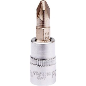 Socket Bit PZ2 1/4" L37MM YT-04418