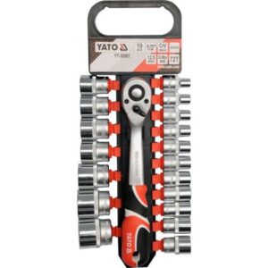 Socket set 1/2" 19pcs- YT-38681